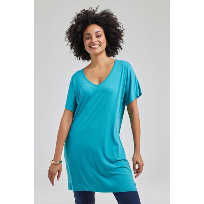 T-shirt Isa Dark turquoise