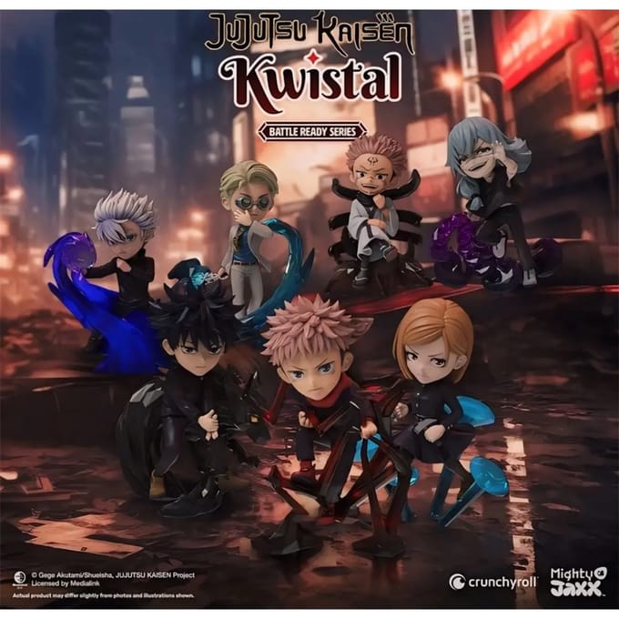 Mighty Jaxx Kwistal Fwenz: Jujutsu Kaisen (Battle Ready) - Blindbox