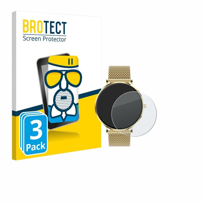 BROTECT - Screenprotector voor Mivora Eleganza PRO 1.32" - Folie Beschermfolie Beschermglas matte 3 Stuks