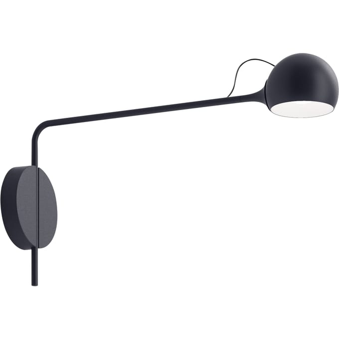Artemide IXA wandlamp - antraciet - met stekker