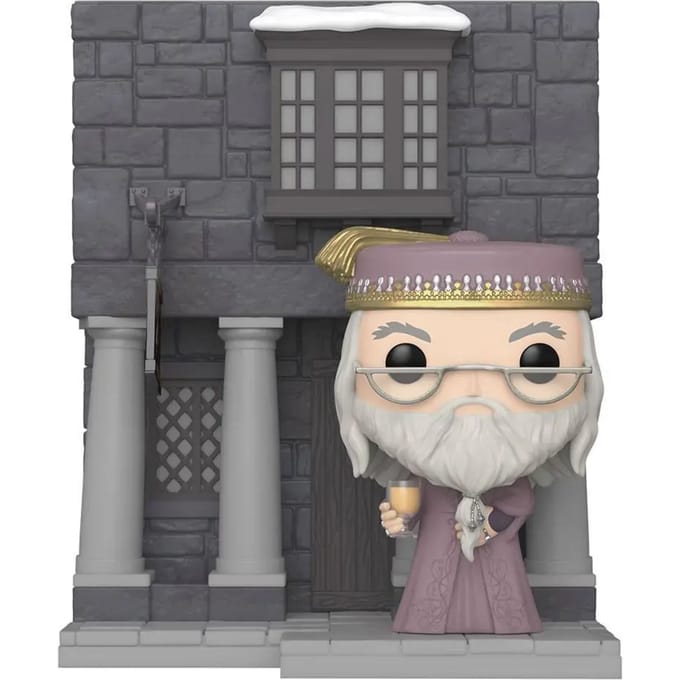 Funko Harry Potter Verzamelfiguur POP! Deluxe Vinyl - Chamber Of Secrets Anniversary - Hogsmeade Hog's Head With Dumbledore 9 cm Multicolours