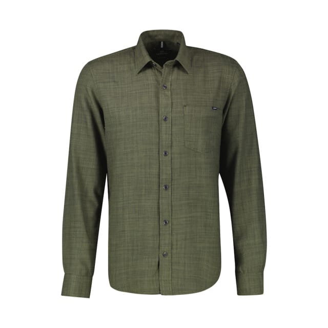 Lerros Shirt uni olijf