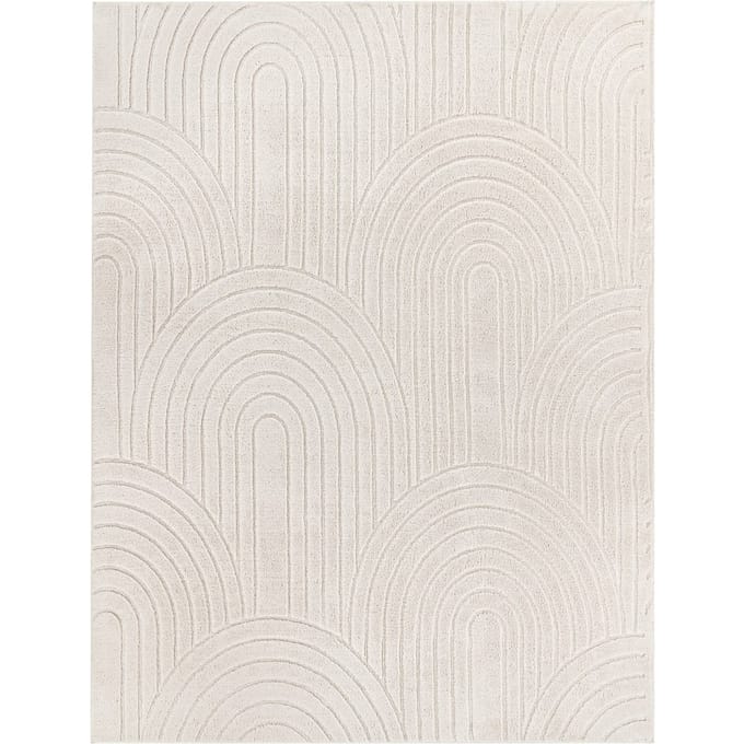 Modern tapijt Tokko crème 200x280 cm