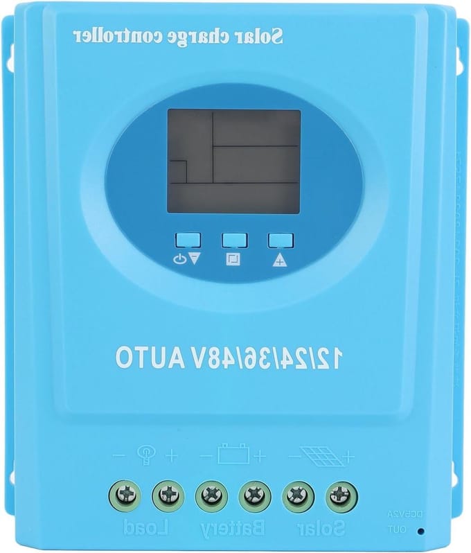 Zonne Laadregelaar - MPPT Controller - Accu Opladen - Hoge Conversie - 150A - Blauw