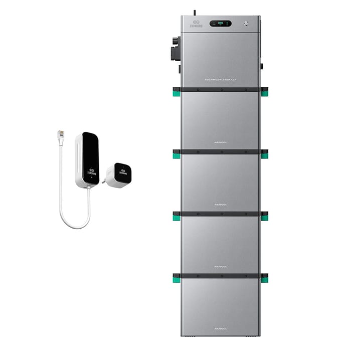 Zendure SolarFlow 2400 AC+ - SolarFlow 2400 AC+ & Slimme Meter P1 / 4*AB3000L (11.52 kWh)