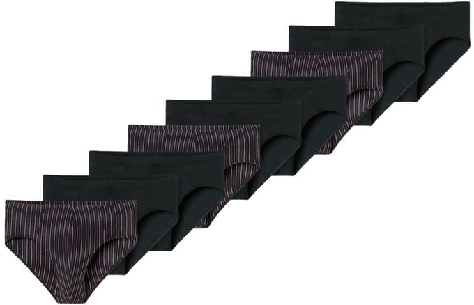 Schiesser Heren slip / onderbroek 9 pack 95/5 Essentials