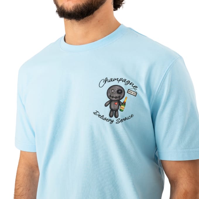 Wrong Friends T-shirt Tulsa Light Blue  M