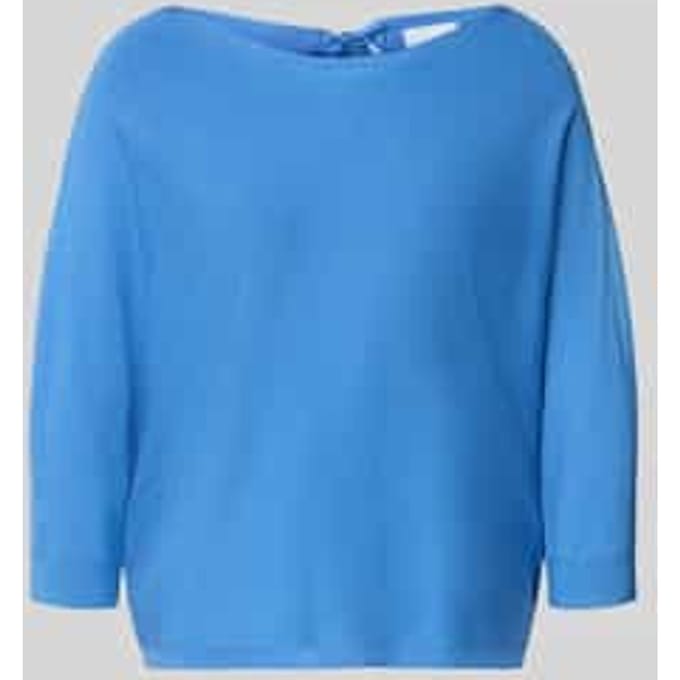 Comma  Pullover Blue Maat: 40 | Sweaters Outlet | Dames | Blauw