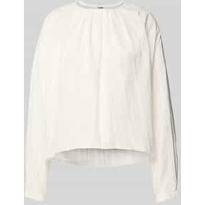 Blouseshirt met plooien, model 'SEETHA'