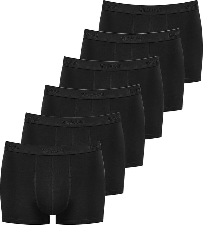 sloggi Heren Boxershorts - Pants - Slips 6-pack 24/7