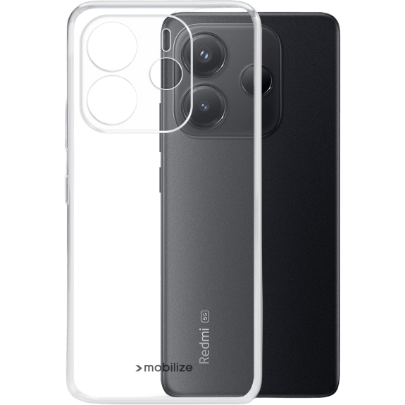 Mobilize Xiaomi Redmi Note 14 TPU Hoesje Transparant