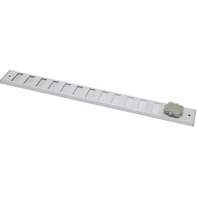 SENCYS schuifrooster / ventilatiestrip, maat 4 x 37 cm | aluminium
