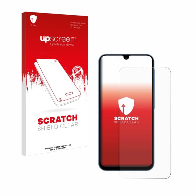 upscreen - Screenprotector voor Samsung Galaxy A15 5G - Folie Beschermfolie transparant