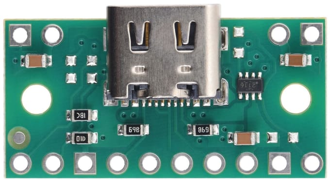 Pololu 3729 TPS2116 power multiplexer USB Type C