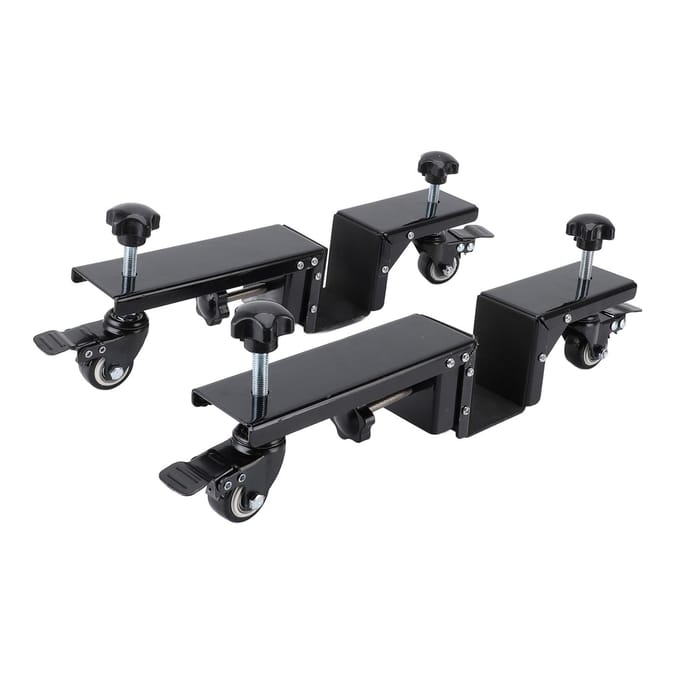 2 STUKS Zware Deur Installatie Kit Soepel Rollend Verbeter Werk Efficiëntie Deurplaat Dolly voor