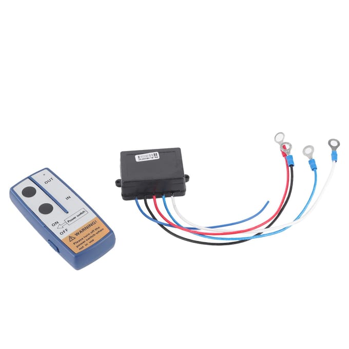 Système de télécommande sans fil pour treuil électrique, interrupteur d'alimentation 12V pour véhicule tout-terrain gray