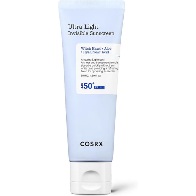 [COSRX] Ultralichte onzichtbare zonnebrandcrème SPF 50+ PA++++ 50ml white