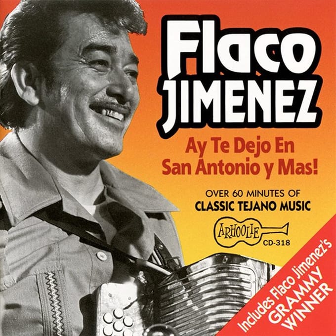 Flaco Jimenez - Ay Te Dejo En San Antonio (CD)