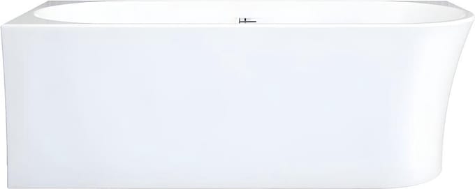 Vente-unique Hoekbad - 170 x 75 x 59 cm - Acryl - Wit - Linkerhoek - 228 L - PONTICOLA