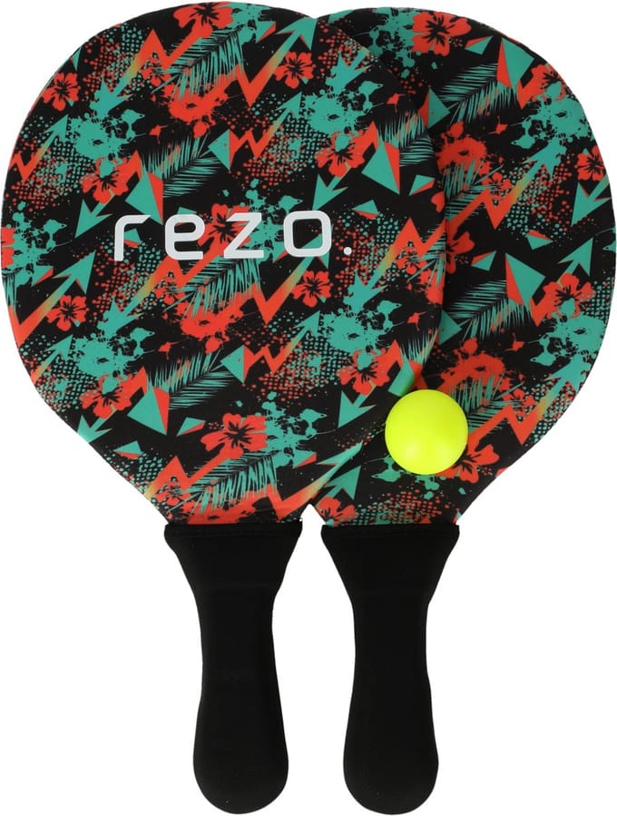Peddelset - CRUZ - Neopreen - 2 peddels + bal - Voor zwembad en strand