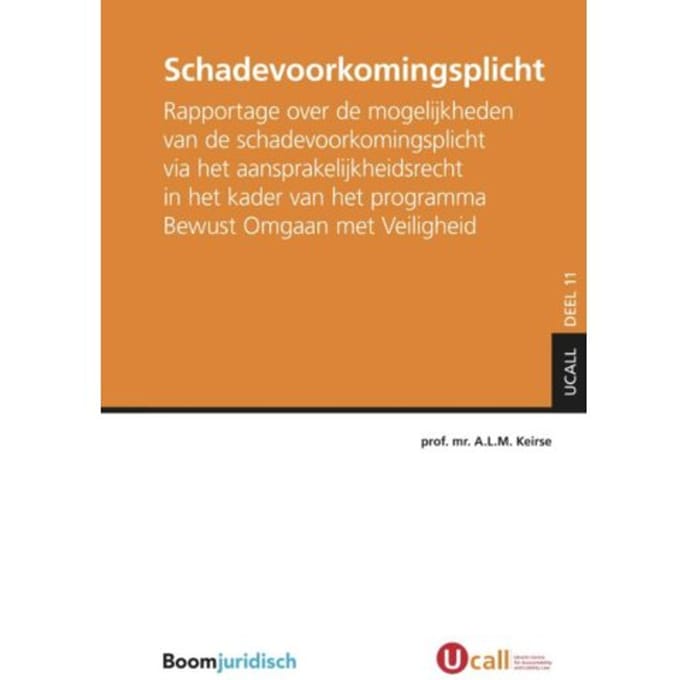 Schadevoorkomingsplicht - Ucall - A.L.M. Keirse