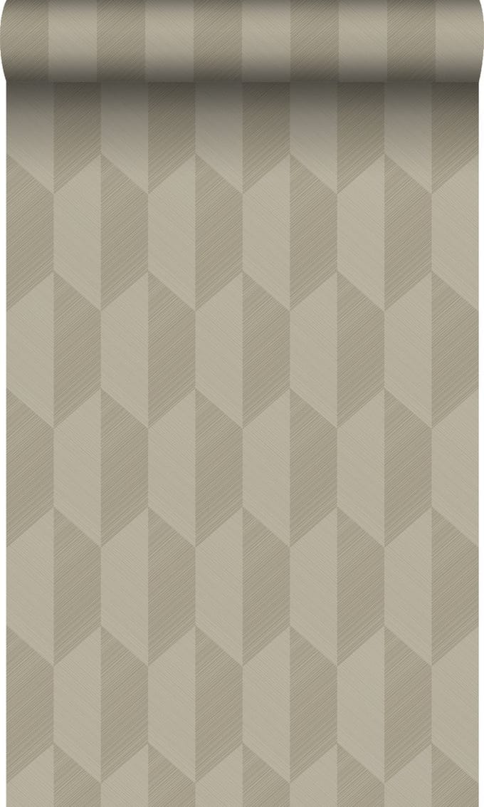 Origin Wallcoverings behang 3D-motief celadon groen - 50 x 900 cm - 348035