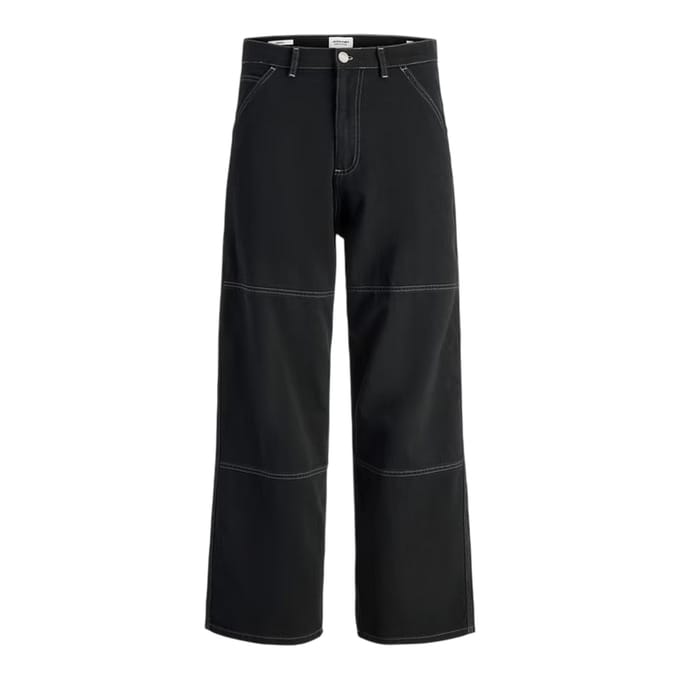 Jack And Jones Heren Owen Wijde Pantalon (Zwart)