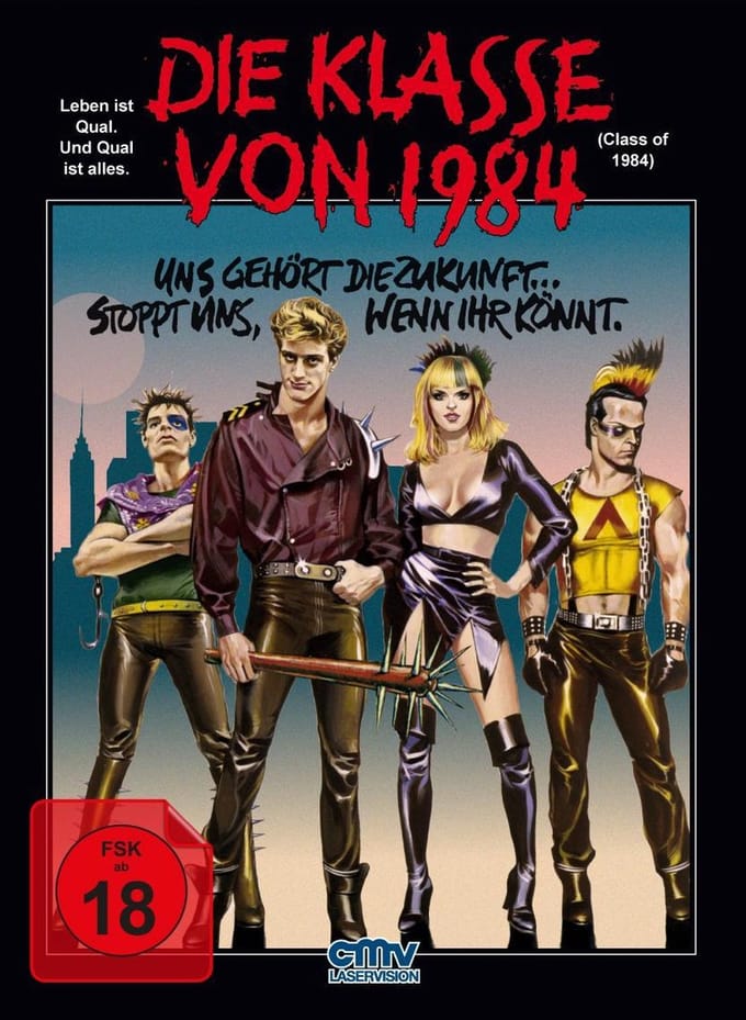 Alive AG Die Klasse von 1984 (uncut) (lim. Mediabook) Blu-ray