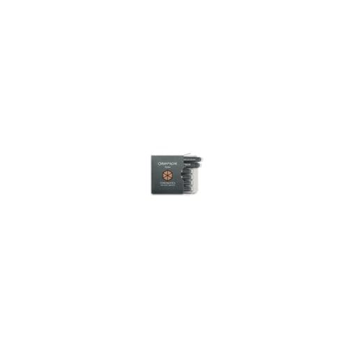 Caran d'ache vulpenvulling chromatics per 6 stuks, organic brown