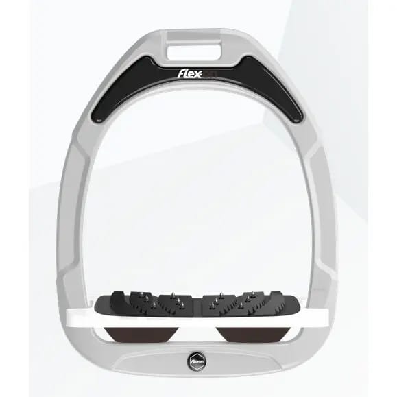 Ultra Grip Inklined Beugels Wit/Wit/Bruin Flex-On Green Composite