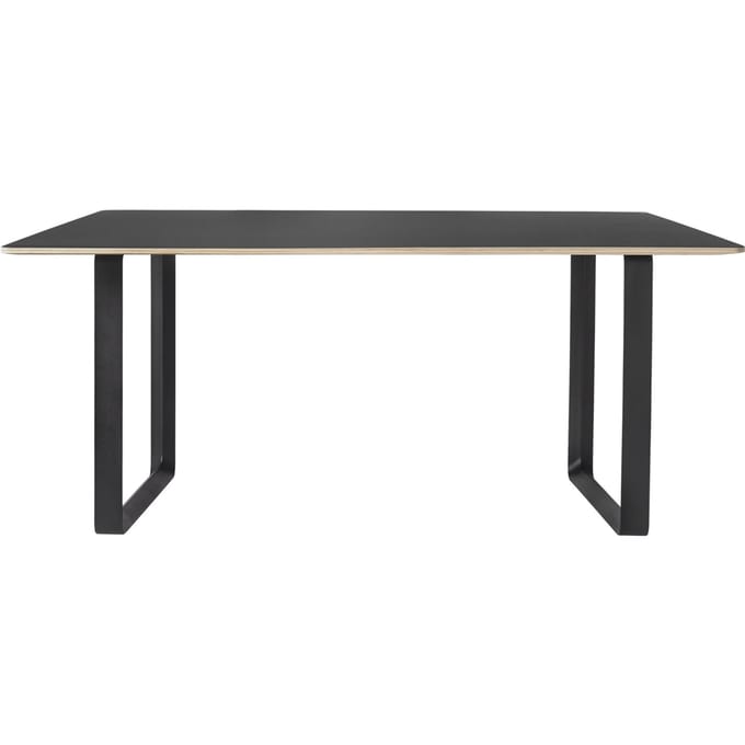 Muuto - 70/70 tafel - zwart - zwart - S