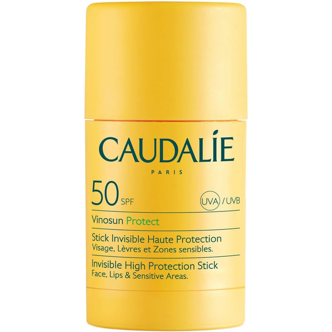 Caudalie Vinosun Invisible Sun Stick SPF50 - 15 g voor optimale bescherming tegen de zon
