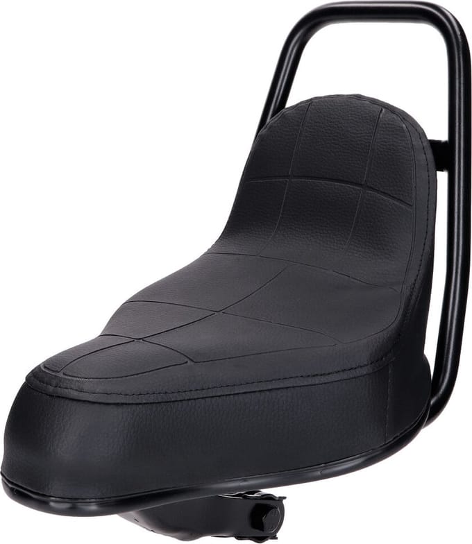 Zadel Chopper met strop zwart (o.a. Puch Maxi) PM49945