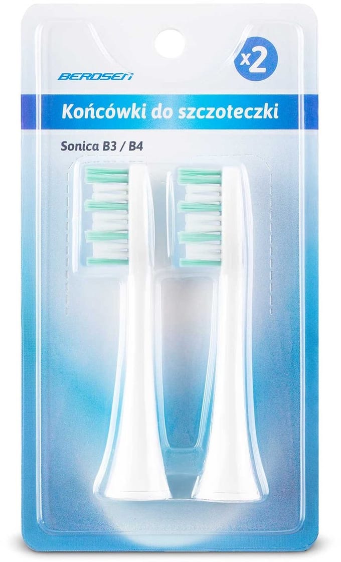 Sonic toothbrush opzetstukken Berdsen - 2 stuks