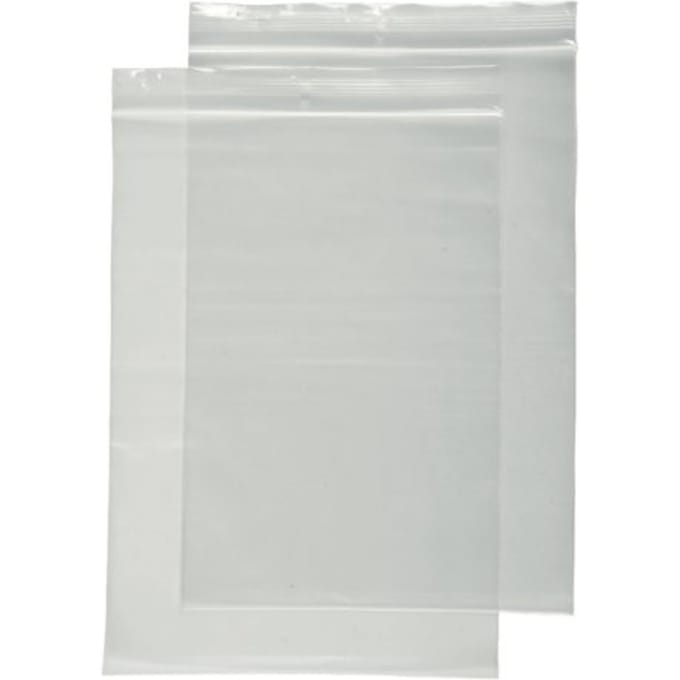 Verpakkingszak IEZZY grip 160x230mm 50mu hersluitbaar 100 stuks