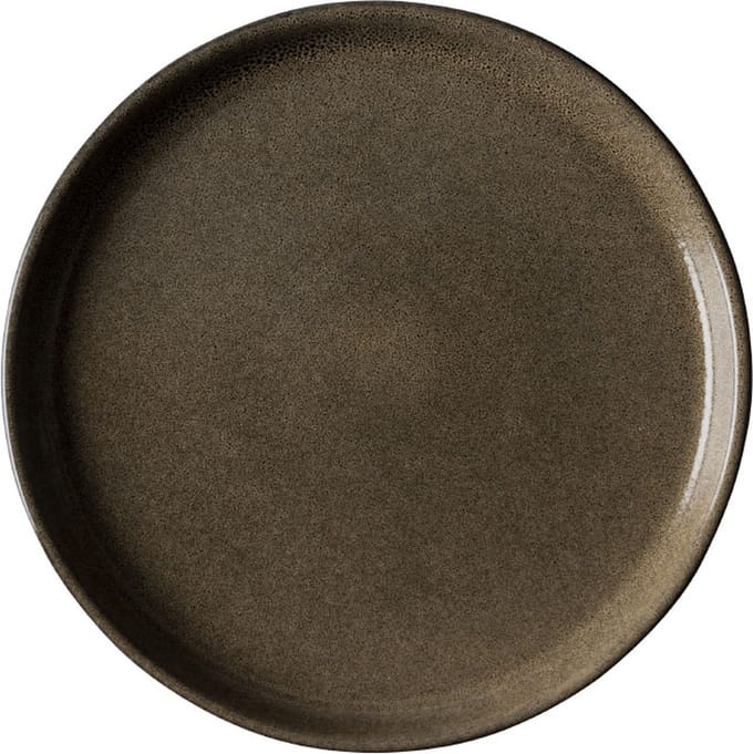 Dutch Rose Serenity Borden - Ø 18,5cm - Stoneware Handgemaakt - Camel