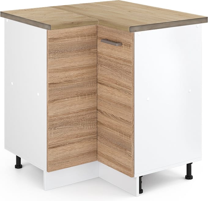 Vicco R-Line Hoekkast – 75.6 cm, WB Eik Sonoma