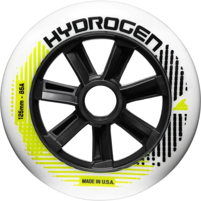 Rollerblade Hydrogen Schaatswielen 6 Eenheden Zilver 125 mm/85A