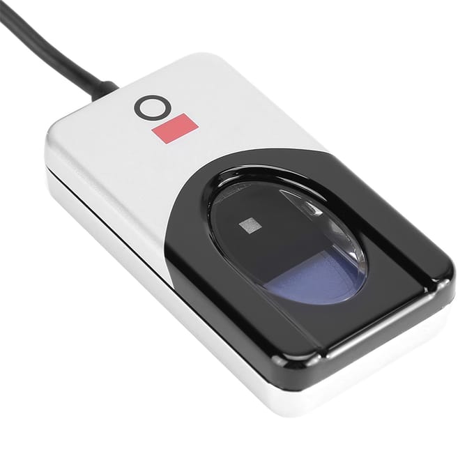 Lecteur d'empreintes digitales biométrique USB URU4500 white