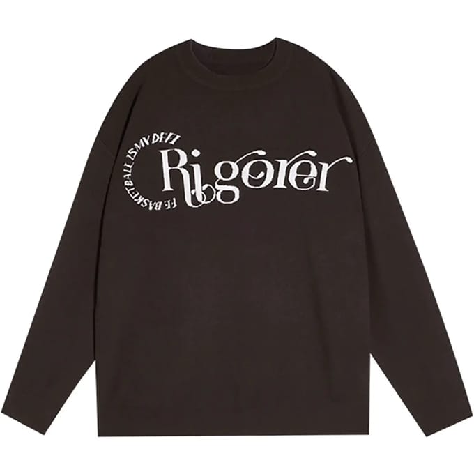 Logo hoodie Rigorer