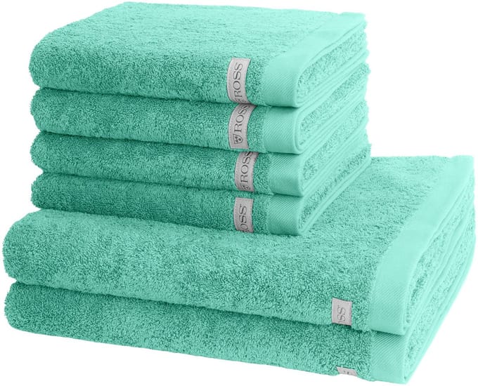 Ross Sonstiges 4 X handdoek 2 X douchehanddoek - Handdoekset Sinfonie