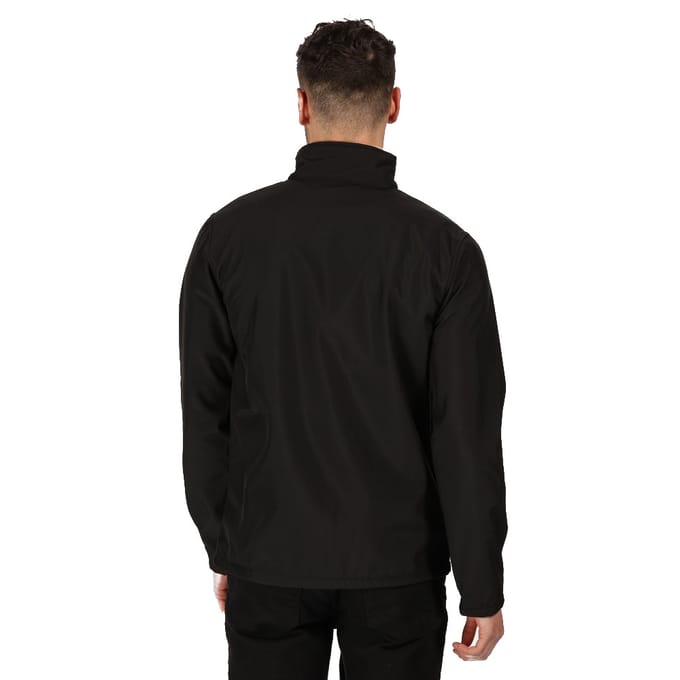Regatta Professionele Heren Ablaze Drie lagen Soft Shell Jacket (Zwart/Zwart)