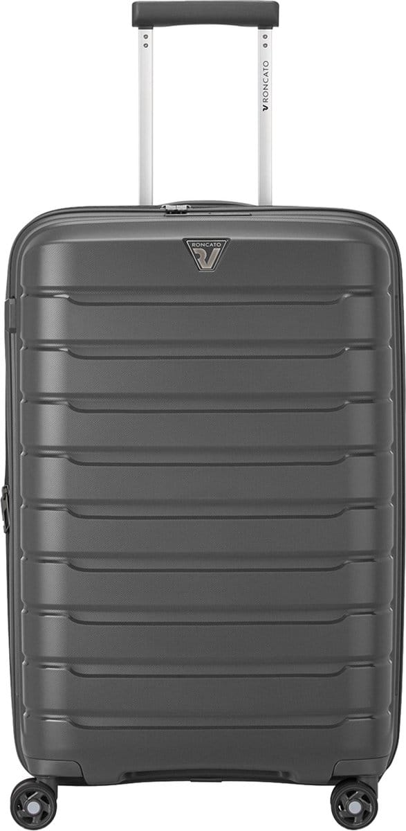 Roncato Harde koffer / Trolley / Reiskoffer - B-Flying - 68 cm (large) - Grijs