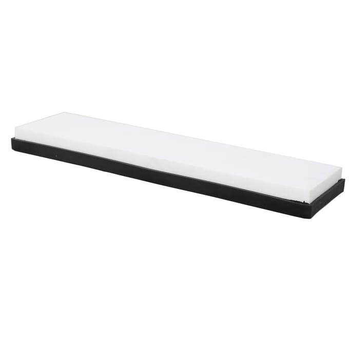 Pierre à aiguiser 6000 grains double face pour couteaux de cuisine, couteaux de chasse, couteaux de pêche white