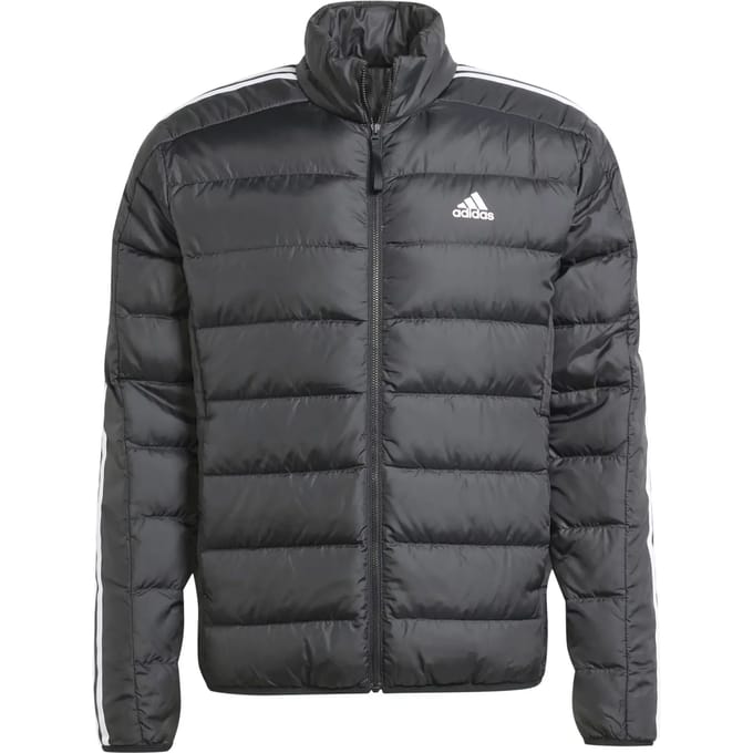 adidas Sportswear Essentials 3-Stripes Light Down Jacket - Heren - Zwart- XS