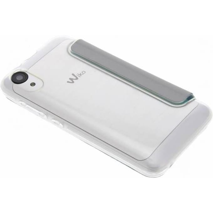 Wiko hoesje bookcase voor Wiko Sunny 2 - lichtgrijs