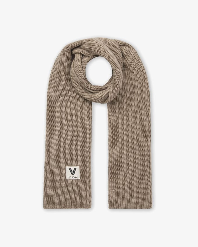 VIA VAI Dee Bryce Beige Sjaal dames
