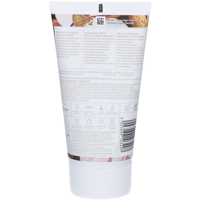 Korres Almond Revitalizing Body Scrub 150 Crème
