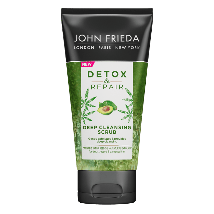 John Frieda Detox &amp; Repair Scalp Scrub 150 ml