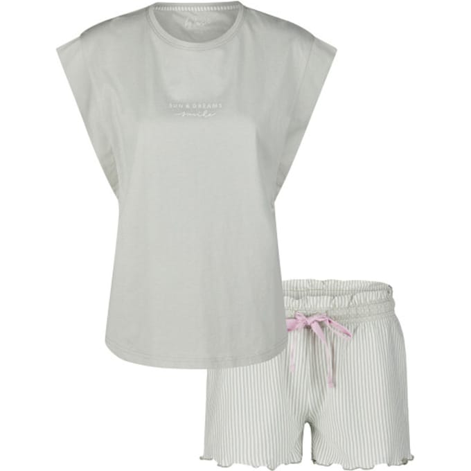 By Louise Dames korte pyjama set shortama sun&dreams